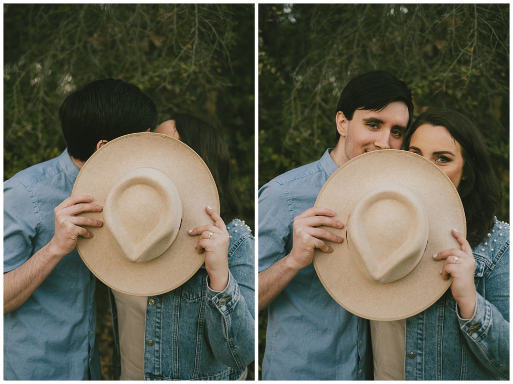 outdoor engagement session photos - park engagement pictures - san diego wedding photographer