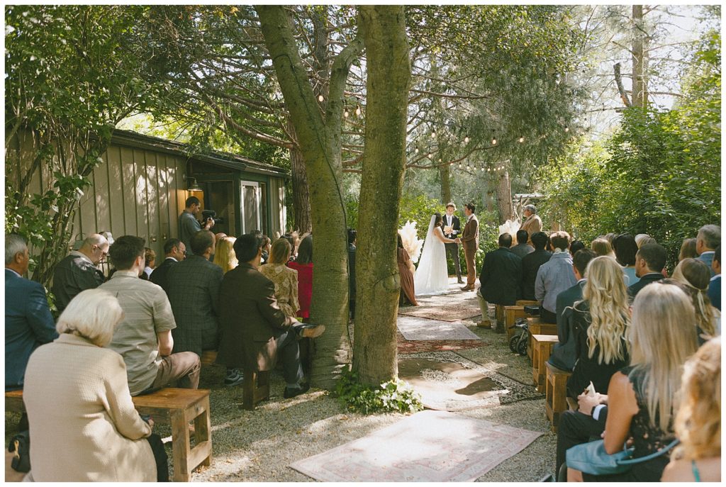 boho wedding - julian, california wedding - san diego wedding photographer - outdoor wedding ceremony - boho wedding ceremony - intimate wedding ceremony