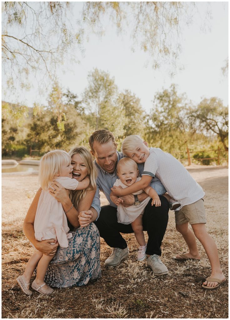 outdoor family session - ranch family session - golden hour family photos - ranch house family pictures - Los Penasquitos Ranch House Family Session - san diego family photos - san diego family photographer - california family photographer